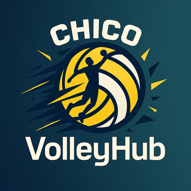 Chico Junior Club Volleyball Logo